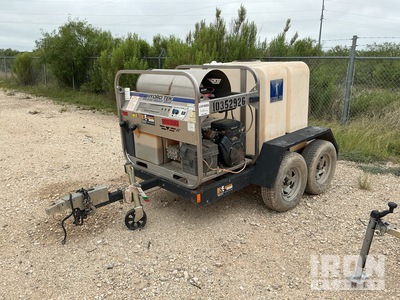 2022 (unverified) Hydro Tech SC35005VG Washer Trailer w/ Tank T/A Pressure washer