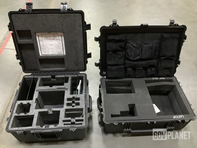 (9) Assorted Shipping Cases