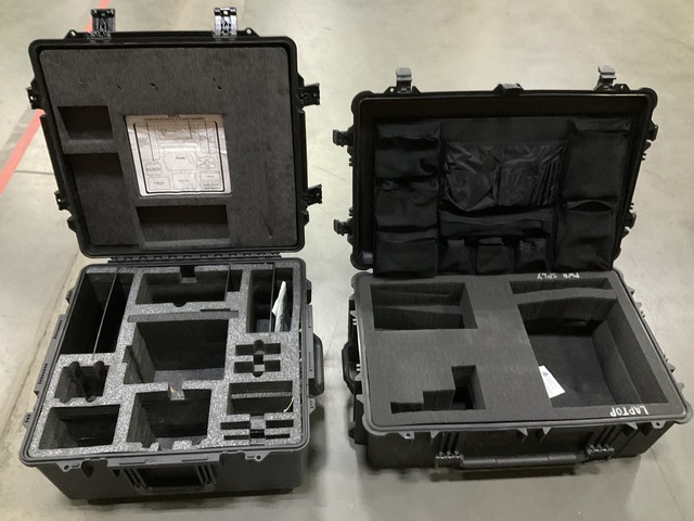 (9) Assorted Shipping Cases