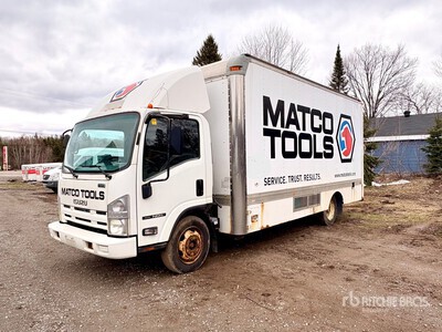 2013 Isuzu NPR-XD 5.2L turbo diesel Mobile Tool 4x2 Van Truck