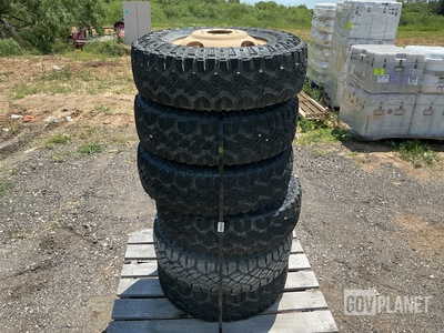 (6) Goodyear LT235/85R16 Tires w/Wheels