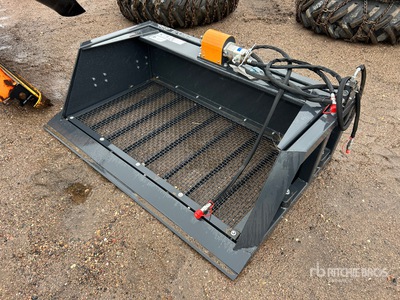 2025 Wolverine SB-12-72W 69 in Skid Steer Screening Bucket
