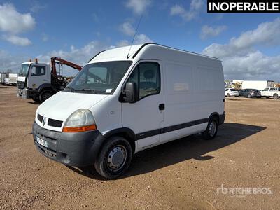 2005 Renault Master dCi 100 Vehicule Utilitaire Cargo Van (Inoperable)