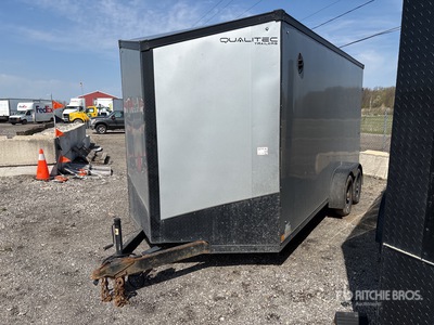 2025 Qualitec QYK716TA2 16 ft T/A Enclosed Trailer