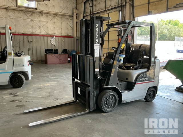 2011 NISSAN MCP1F2A25LV 4400 lb Cushion Tire Forklift