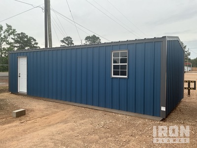 14 ft 3 in x 30 ft 3 in HD Galvanized Steel Construction مبنى التخزين