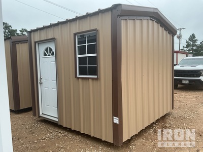 10 ft 3 in x 10 ft 3 in HD all Galvanized Steel Frame Storage Building