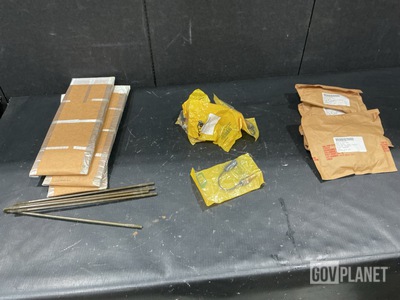 (16) Temperature Switches, (13) Webbing Straps, (155) Links & Assorted Items