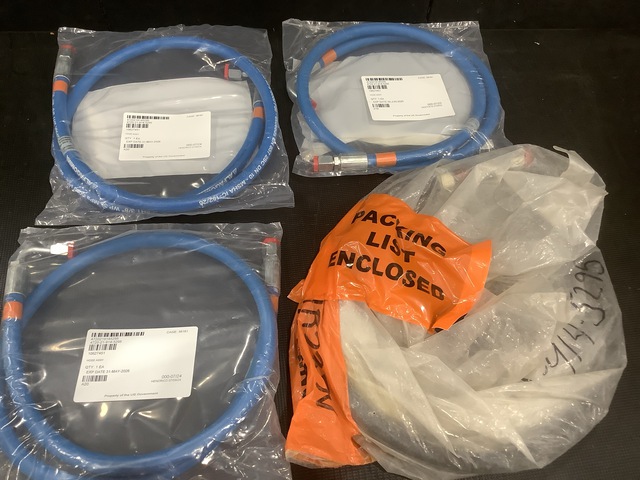(4) General Dynamics 10627451 Non-Metallic Hose Assemblies