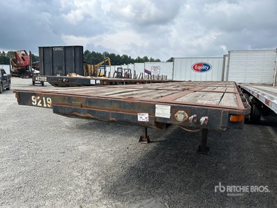 1987 Utility 48 ft T/A Flatbed Trailer