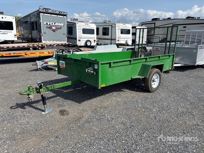 Custom Built 10 ft S/A Equipment Trailer