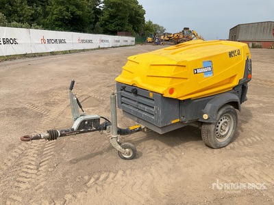 2016 Atlas Copco XAS47KD Mobile Air Compressor