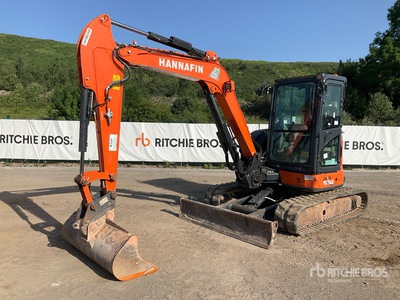 2020 Hitachi ZX55U-6 Mini Excavator