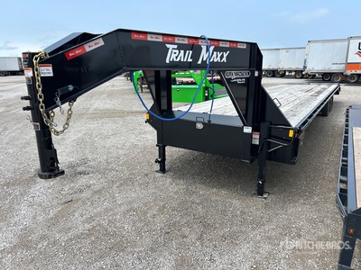 2025 Trail Maxx Max210S-40 40 ft T/A Gooseneck Remorque pour équipement