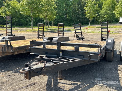 16 ft T/A Apparatuur aanhangwagen
