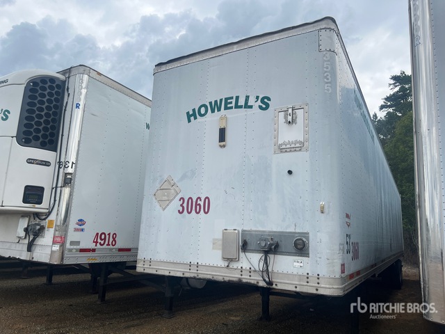2005 Wabash 53 ft x 102 in T/A Van Trailer