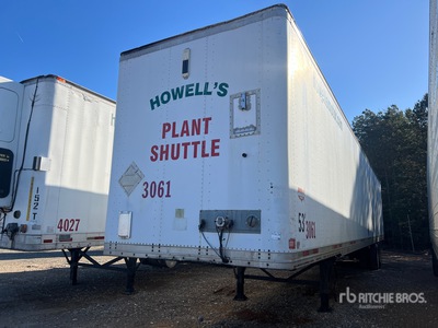 2005 Wabash 53 ft x 102 in Sliding T/A Van Trailer