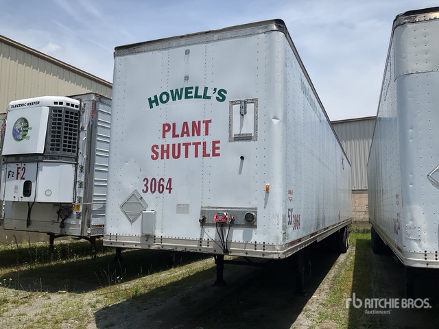 2005 Wabash 53 ft x 102 in T/A Van Trailer