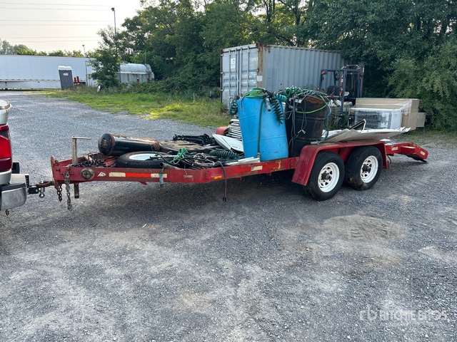 1983 Homemade 14 ft T/A Equipment Trailer
