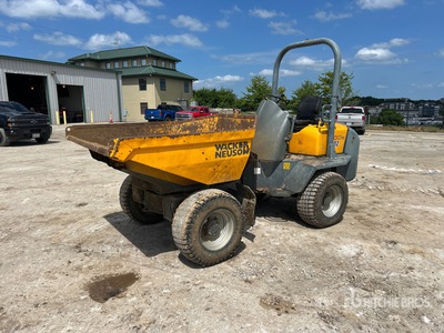 2010 Wacker WT3001-02 3 t 4x4 Swivel Dumper