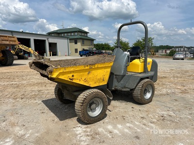 2008 Wacker 3001 1.5 ton 4x4 Swivel Tombereau