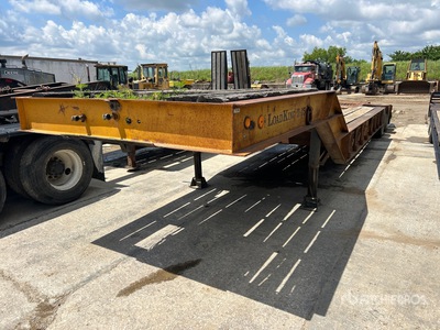 1985 Load King 40 ft T/A Single Drop Remorque pour équipement
