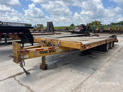 2001 Trail King TK 40LP 25 ft T/A Remorque pour équipement