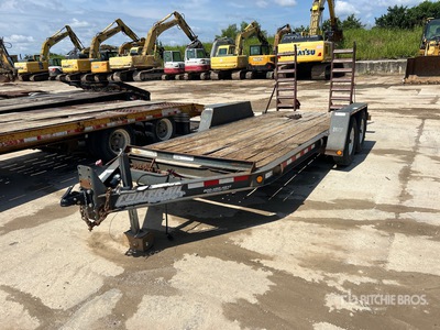 2008 Towmaster 16 ft T/A Equipment Trailer