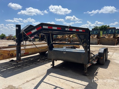 2011 PJ 16 ft T/A Gooseneck Remorque pour équipement