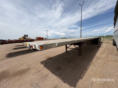 2007 Utility 27 ft T/A Flatbed Trailer
