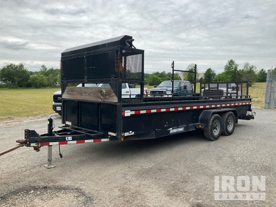 2015 Sure Trac 20 ft T/A ユーティリティトレーラー