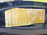 General Appearance with Motor Vehicle Safety Standards Label