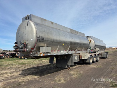 2003 Lazer Inox 27500 L Super B-Train Lead Tanker Trailer