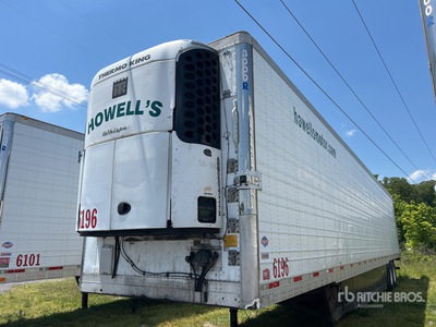 2013 Utility 53 ft x 102 in T/A Curtain Side Refrigerated Trailer