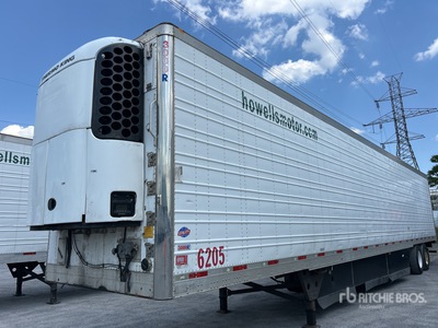 2013 Utility 53 ft x 102 in T/A Curtain Side Refrigerated Trailer