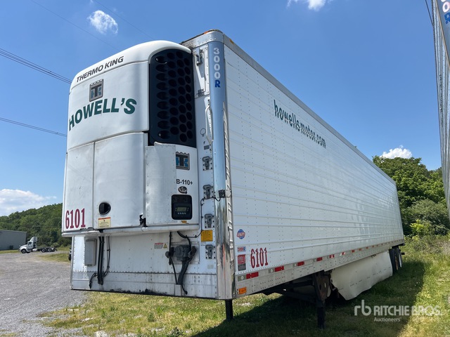 2011 Utility VS2RA 53 ft x 102 in Sliding T/A Refrigerated Trailer