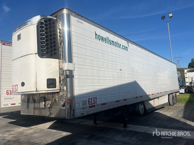 2015 Wabash RFALHSA 53 ft x 102 in T/A Refrigerated Trailer