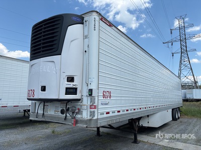 2020 Great Dane 53 ft x 102 in T/A Curtain Side Rimorchio frigorifero
