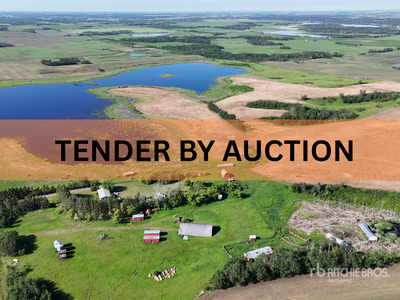 Leask, SK SE 18-47-04-W3 Ext 218 149.11 +/- Acres on Title Agricultural Home Parcel