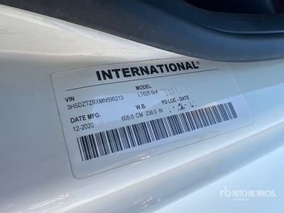 2021 International LT625 6x4 Ciągnik siodłowy T/A z kabiną sypialną