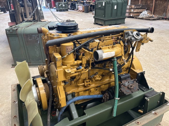 Cat 3126 Turbo Diesel Engine w/Shipping Container