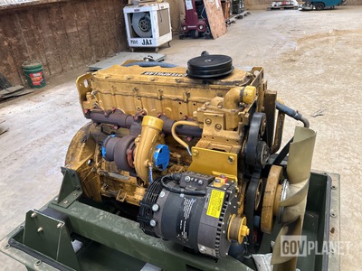 Cat 3126 Turbo Diesel Engine w/Shipping Container