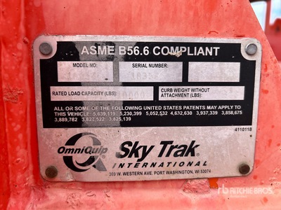 2003 SkyTrak 10054 Telehandler