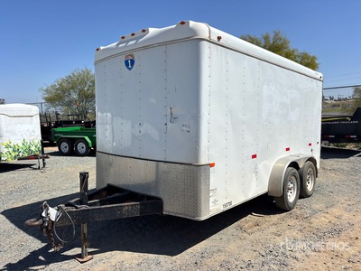 2015 Interstate 15 ft T/A Enclosed Trailer