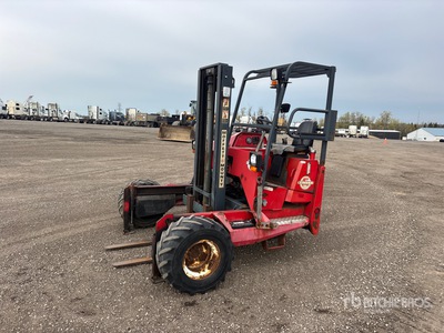 2001 Moffet M50 5000 lb 3x3 Truck Mounted Forklift