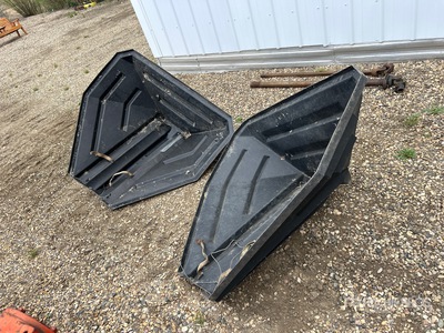 Quantity of (2) Poly Auger Hoppers
