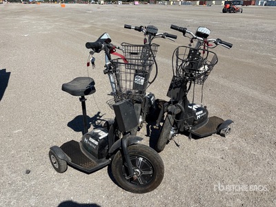 Quantity of (3) Electric Scooters
