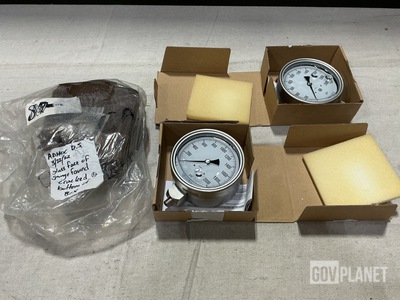 (22) iBourdon 11162436 Pressure Dial Gages