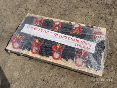 Quantity of (8) 2026 Suihe DLS G80 Double Leg Chain Sling (Unused)