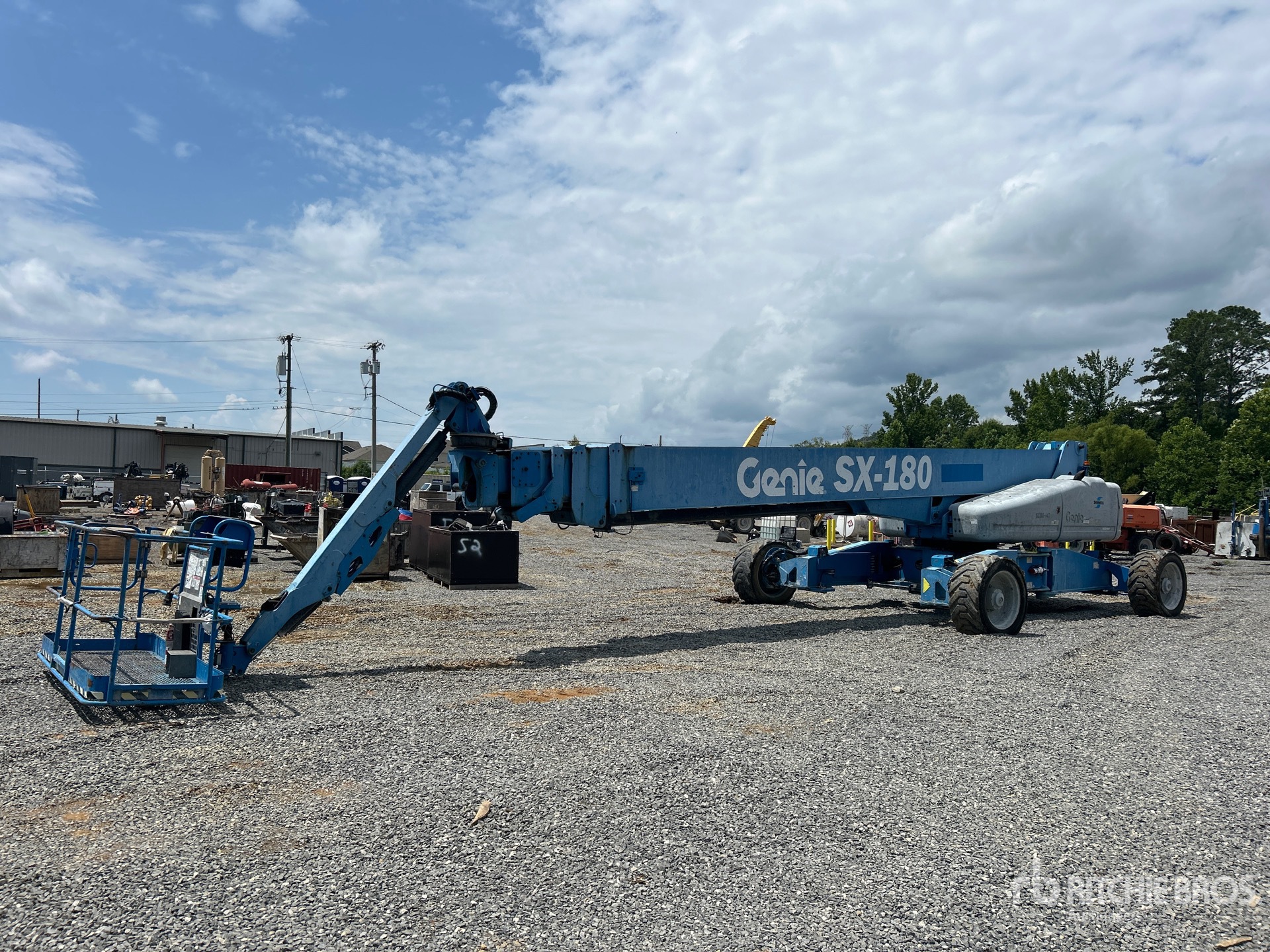 2015 Genie SX-180 4WD Diesel Telescopic Boom Lift